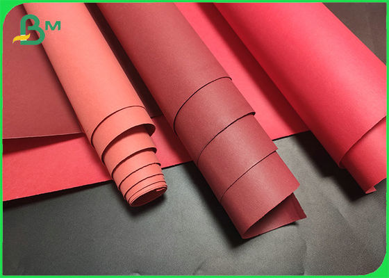 0,3 mm 0,55 mm nadające się do recyklingu czerwone papierowe rolki tkaniny nadające się do prania