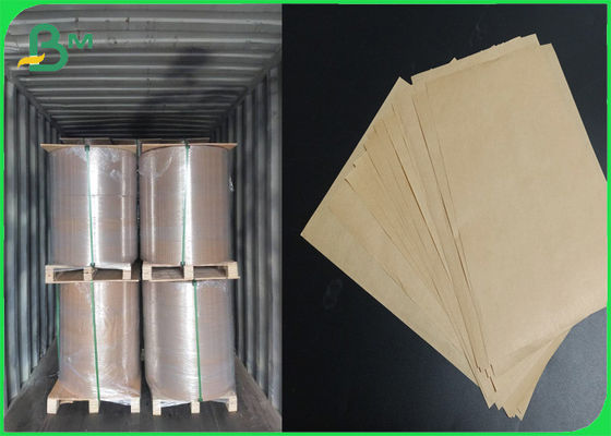 Certyfikat FDA 50gm 50gm 60gm Opakowania żywnościowe Naturalny brązowy papier kraft Jumbo Roll