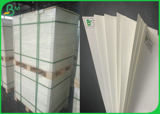 300g 450g Gładki biały papier kamienny na czasopisma wodoodporny / recyklingowany