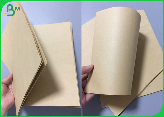 Niepowlekany typ 100gsm 120gsm brązowy papier pakowy klasy spożywczej do torby papierowej
