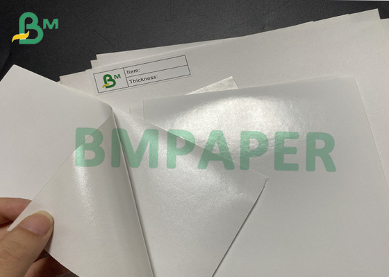 80gsm Samoprzylepna naklejka Papier Super biały błyszczący wodoodporny wodoodporny