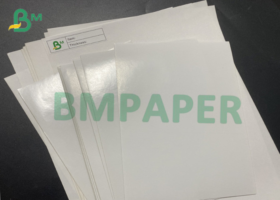 80gsm Samoprzylepna naklejka Papier Super biały błyszczący wodoodporny wodoodporny