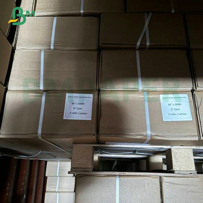 130 gm 150 gm Matte Coated Bond Rolls Color Inkjet Paper For Presentation
