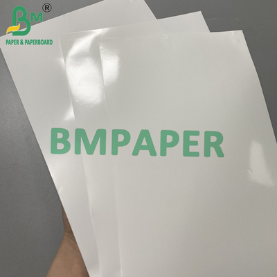 Papier termiczny syntetyczny Jumbo Roll 1090mm*8000m Materiał papieru do etykiet odpornych na łzy