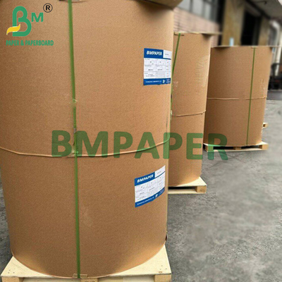 Papier termiczny syntetyczny Jumbo Roll 1090mm*8000m Materiał papieru do etykiet odpornych na łzy