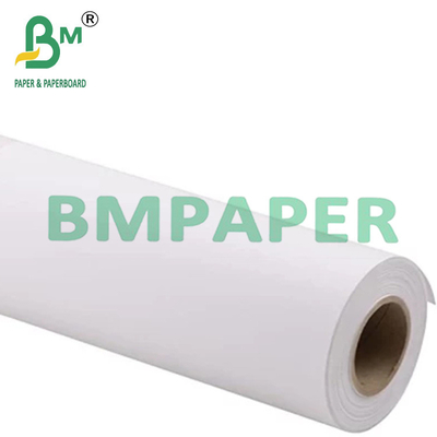 2 cali rurowy biały papier do planowania inżynieryjnego 24&quot; x 50 Yards 80gsm