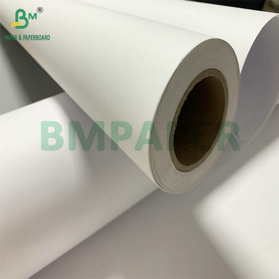 Duży format 24 cali szerokość rolki 150 stóp Długość CAD papierowa obligacja Roll Inkjet Printing
