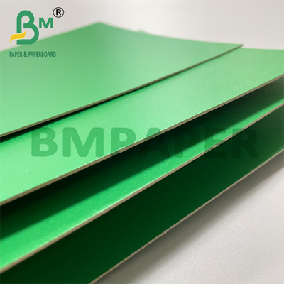 1.2mm 1.5mm Zielony Kolor Laminated Grey Back Board Do Pudełka biżuterii