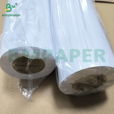 Kolorowy papier do druku atramentowego 150 gr Papier biały powlekany z jednej strony 914 mm x 30 m Roll