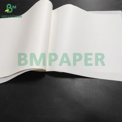 35 gm 38 gm Owocowanie żywności Biały papier tłuszczoodporny do zestawu kanapek 7 635 mm