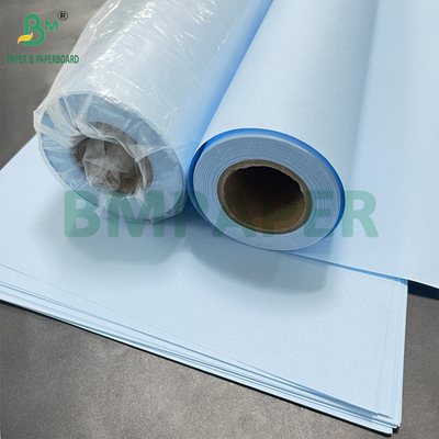Dobry rysunek druku CAD 20lb Tinted Blue Bond Paper Roll 24" x 100ft