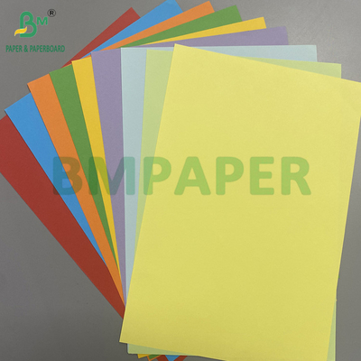 110 gm Papier offsetowy o jasnym kolorze Wielobarwny Arkusze bez drewna