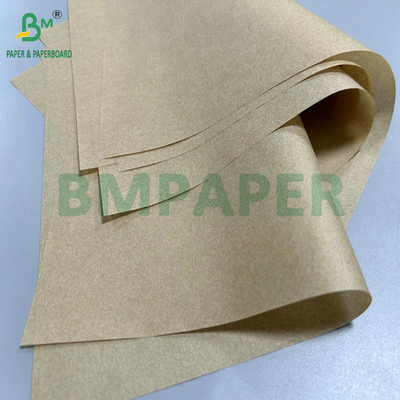 35gr 38gr Bezpieczeństwo żywności Brązowy kolor Greaseproof Paper To Wrap Hamburgers A1 A0