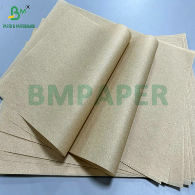 35gr 38gr Bezpieczeństwo żywności Brązowy kolor Greaseproof Paper To Wrap Hamburgers A1 A0