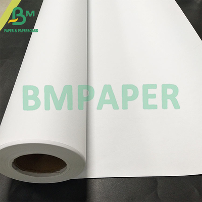 20LB Biały niepowlekany papier CAD do inżynierii 24&quot;*150ft rolki