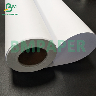 20LB Biały niepowlekany papier CAD do inżynierii 24&quot;*150ft rolki