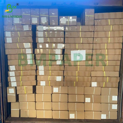 Gładka powierzchnia 20lb 18' 24' Papier podwójny do drukarki atramentowej szerokiego formatu