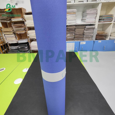 80gm Jednostronny papier rysunkowy Purpurowy Błękitny do inżynierii 610mm x 50m