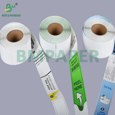 70g 80g Biały złożony karton termiczny Papier etykietowy