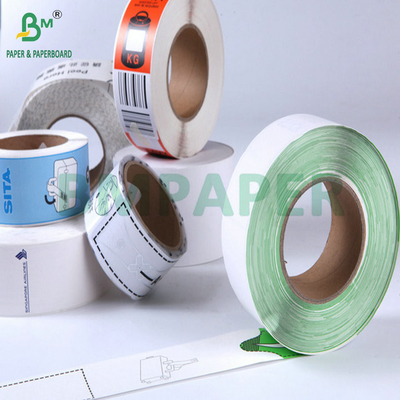 70g 80g Biały złożony karton termiczny Papier etykietowy