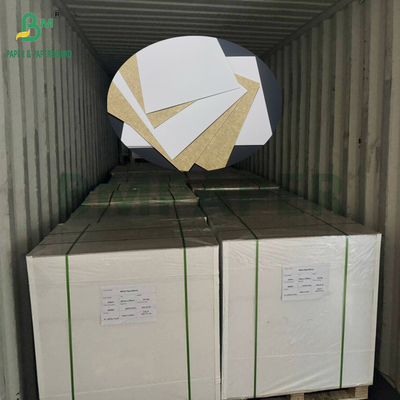 270 gm 300 gm Food Grade pokryty białym górnym KLB Kraft Back Carrier Board 31&quot; 43&quot;