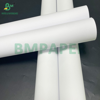 Jasno biały 24lb 28lb kolorowy atramentowy maty powlekany papierowy rolka 36c x 150ft