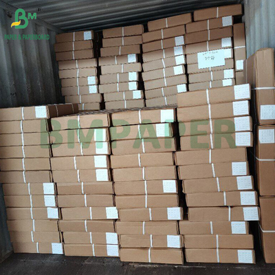 Jasno biały 24lb 28lb kolorowy atramentowy maty powlekany papierowy rolka 36c x 150ft