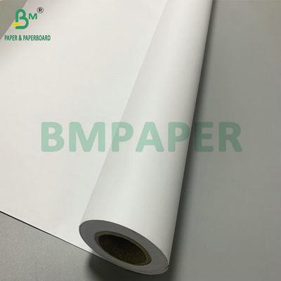28lb 32lb powlekany papier CAD 1 rolka na opakowanie 40' x 300ft 3' rdzeń