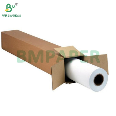 180GSM Wielkoformatowy Mat powlekany Inkjet Plotter Fotograficzny Ról Papieru 61cm x 30m
