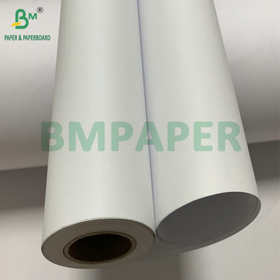Niepowlekany biały papier CAD o wadze 20lb do druku atramentowego 36&quot; x 300' 3 rolki na karton