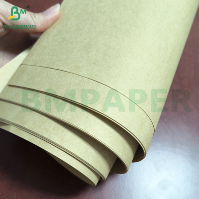 Naturalny kolor 60gm 100gm 120gm Brązowy papier rzemieślniczy do torebek na zakupy w arkuszach