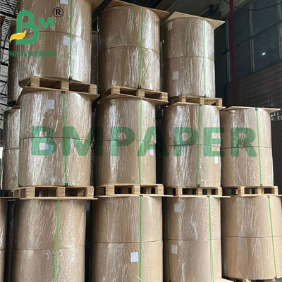 120 g Wysoka białość Dobra wytrzymałość Biała rolka z papieru kraft 889 mm szerokość