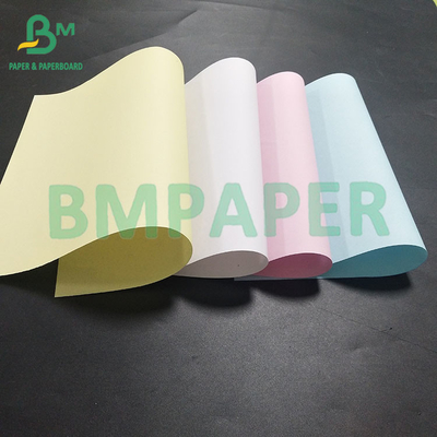 60GSM 75GSM Kolorowy bezwęglowy NCR ATM Kwitancja papierowa zwój CB CFB CF
