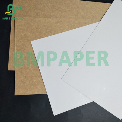 200 gm 360 gm Papier Kraft powlekany gliną do pakowania jogurtów
