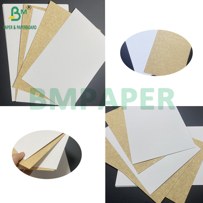 200 gm 250 gm Żywność CKB Kraft Paper Board Glinka Biały powlekany Kraft Back Do pakowania napojów