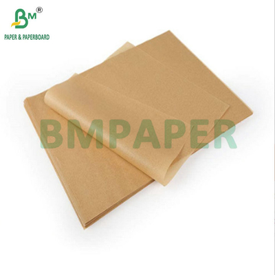 45 gm 60 gm Nieprzylegający Pieczenie Brązowy Pergaminowy Papier 9 x 13 cali