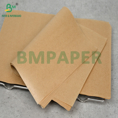 45 gm 60 gm Nieprzylegający Pieczenie Brązowy Pergaminowy Papier 9 x 13 cali