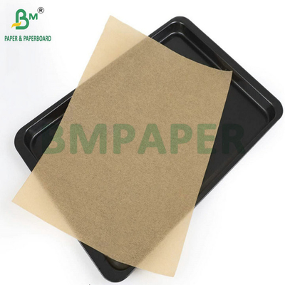 45 gm 60 gm Nieprzylegający Pieczenie Brązowy Pergaminowy Papier 9 x 13 cali