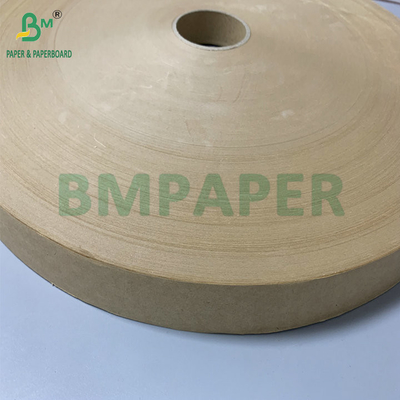Rozcinanie małych rozmiarów 30mm 32mm 24gsm 28gsm Brązowy papier opakowaniowy Kraft do pakowania słomy