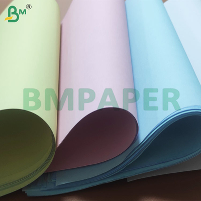 48-80 GSM Kolorowy powlekany NCR Papier bezwęglowy do kopiowania i pisania