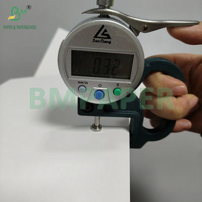300 gm 330 gm Biały C2S Papier błyszczący z czarnym niebieskim rdzeniem Papier wysokiej sztywności