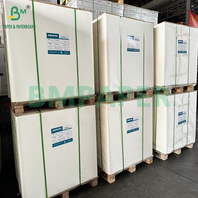 300 gm 330 gm Biały C2S Papier błyszczący z czarnym niebieskim rdzeniem Papier wysokiej sztywności