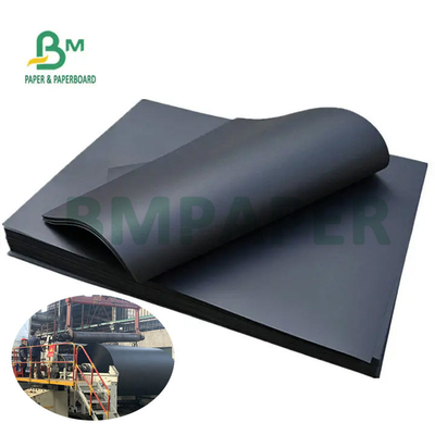 400 gm 450 gm Czarny karton papierowy 64x92cm 70x100cm grubość papieru rzemieślniczego