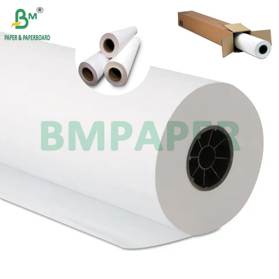 20lb Premium powlekany papier atramentowy Rolls Mat biały papier CAD 914mm X 30m