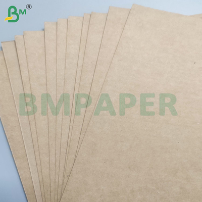 190gm+15gm Bezpieczne dla żywności powłoki PE Virgin Pulp Brązowe arkusze papieru