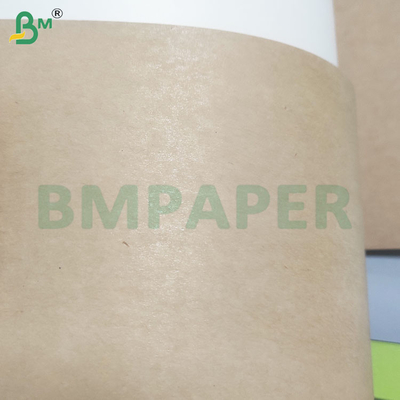 190gm+15gm Bezpieczne dla żywności powłoki PE Virgin Pulp Brązowe arkusze papieru