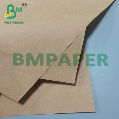 80g 25kg 40kg Trwały Kompostowalny Brązowy Wyciągający się Worek Papier Kraft