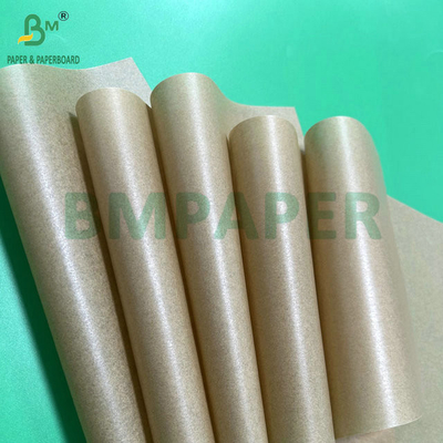 4 x 3 stóp 30gm 40gm Kraft Color Silicone Pergament Paper For Baking Food
