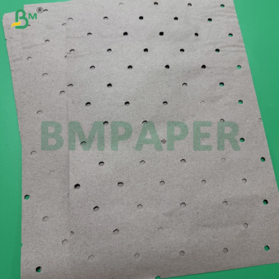 70gm 80gm Wręby z papieru Kraft z recyklingu, browna, perforowana, szeroka 20 - 100 cali