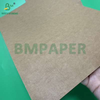 0.55mm 0.60mm ciemnobrązowe zmyte rolki papieru kraft do dżinsów Etykieta 150cm x 100m